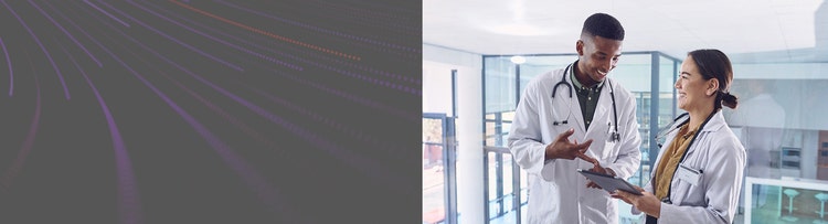 Medical professionals in a healthcare environment