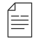 Dark Gray Document Icon Large V2