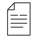 Dark Gray Document Icon Large V2